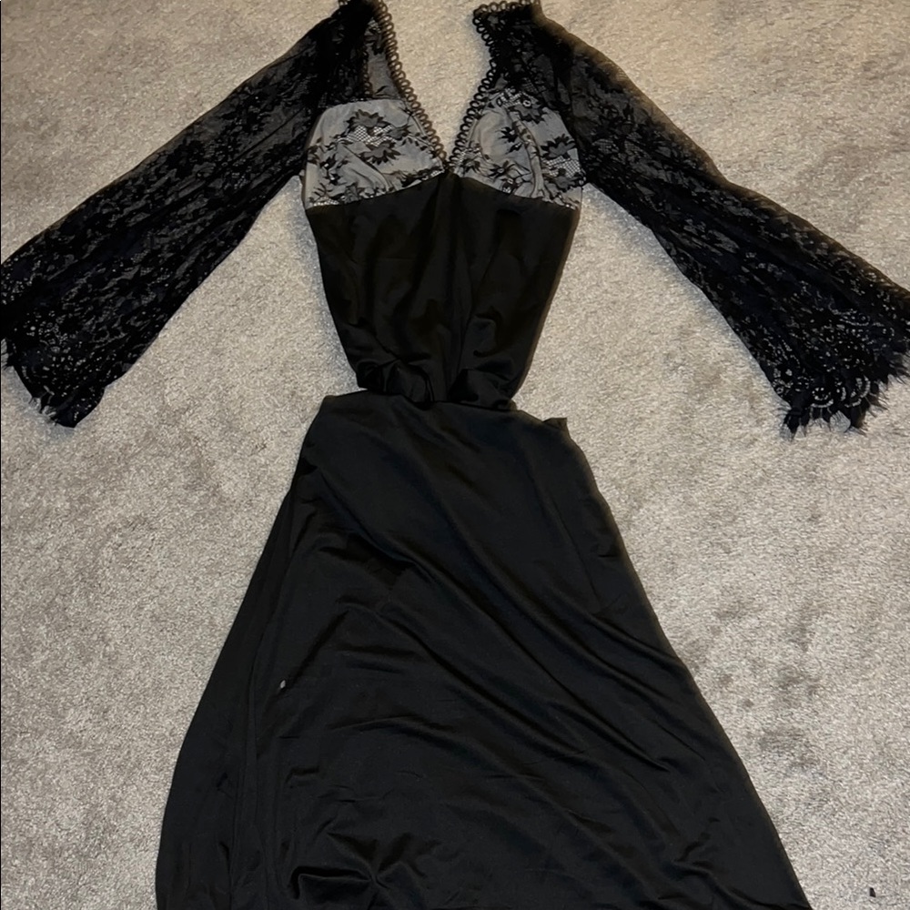 Black Lace Dress